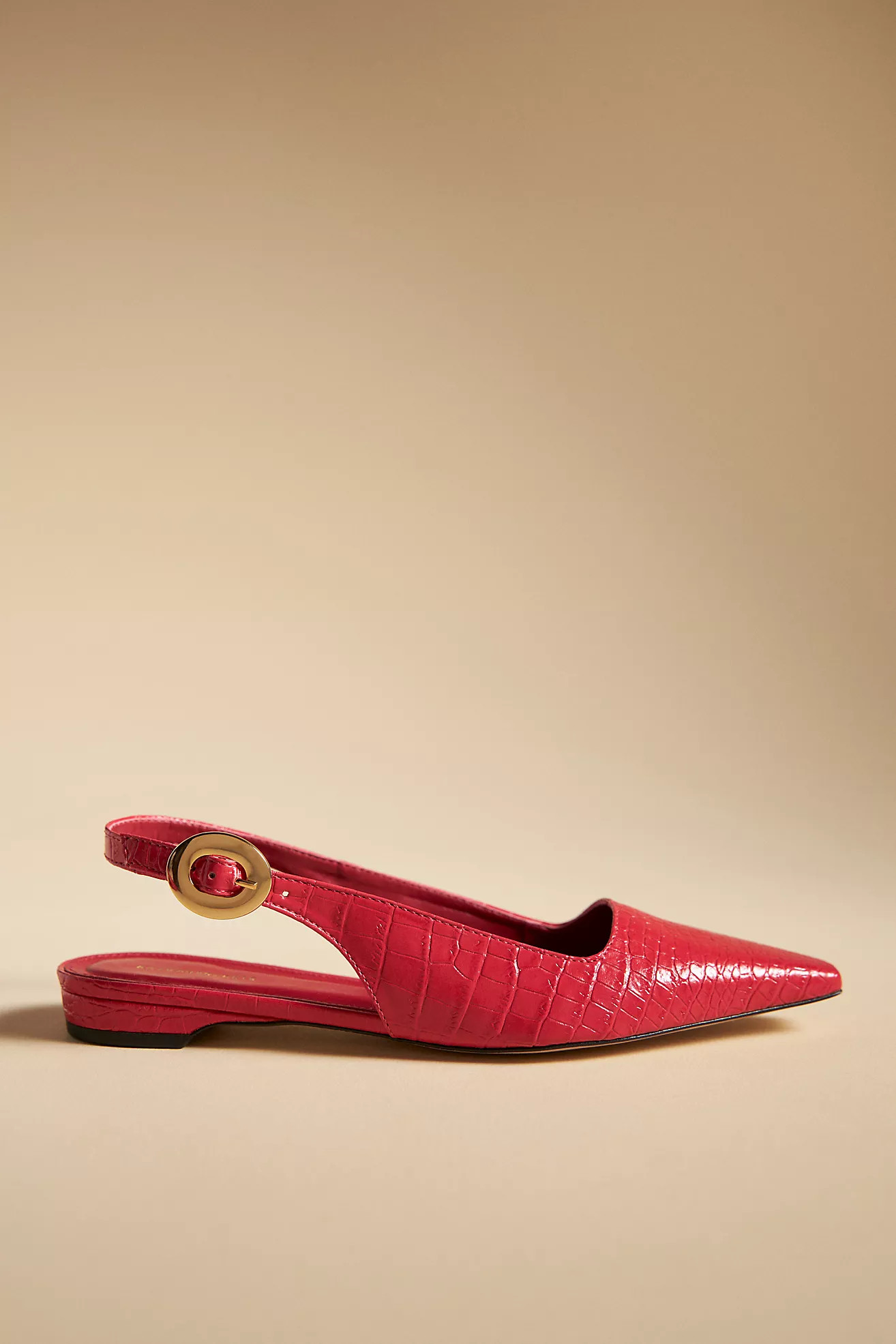By Anthropologie Snip-Toe Slingback Flats | Anthropologie (US)
