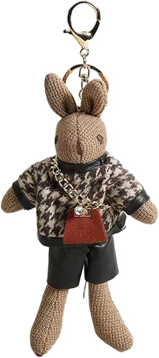 jiesinlov Kawaii Bag Pendant Keychain Dolls, Cute Trend Bunny Bag Charms, Purse DIY Remodeling Ac... | Amazon (US)
