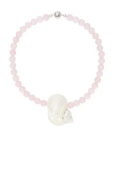 Julietta X Revolve Mykonos Choker in Pink & Pearl from Revolve.com | Revolve Clothing (Global)