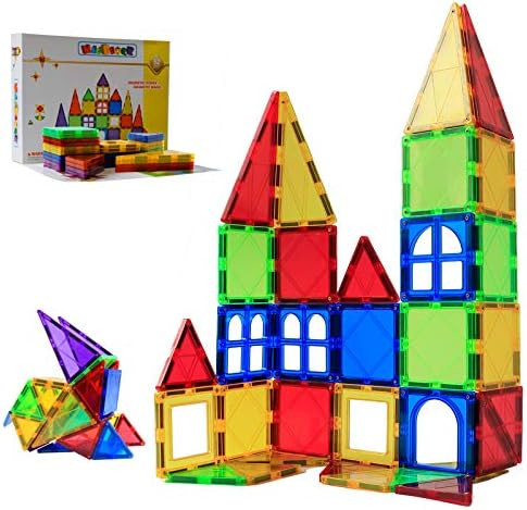 MAGBLOCK Magnetic Blocks - Magnetic Tiles for Kids - 3D Magnetic Building Blocks for Toddlers Bui... | Amazon (US)