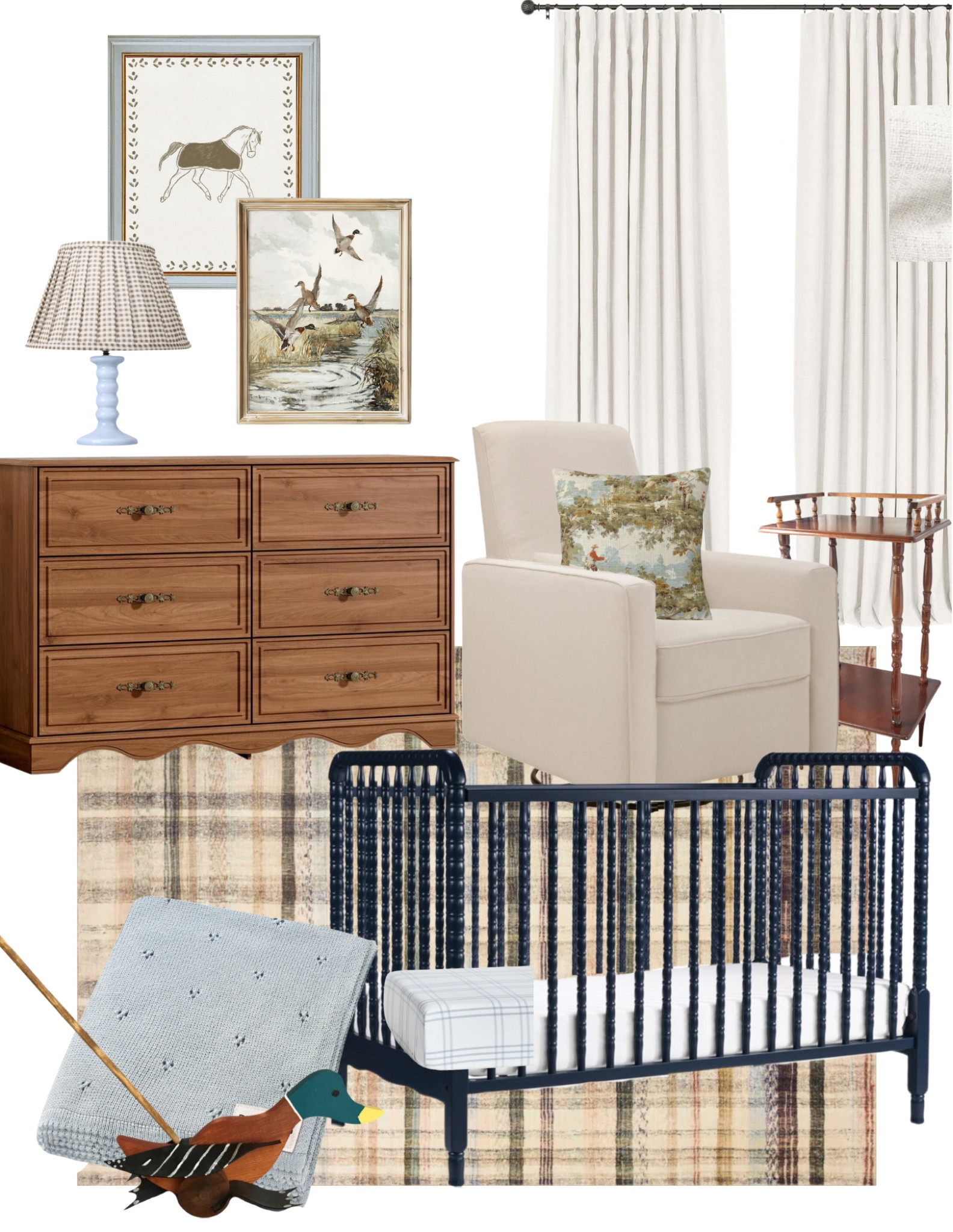 Baby boys nursery 
