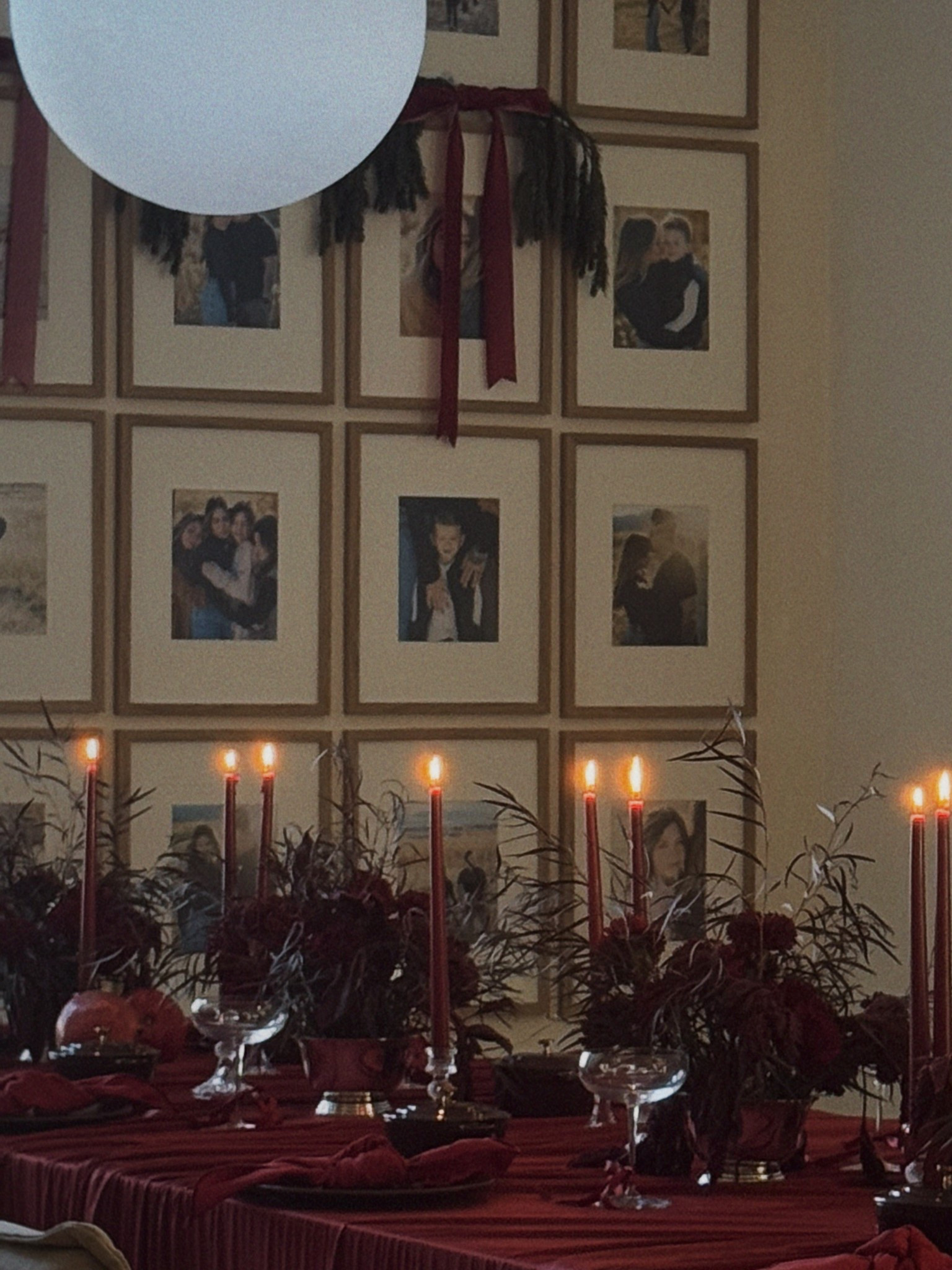 Our gallery wall is 25 frames - 5 rows of 5 
About 2” apart 

#gallerywall #target #homepictures 

#LTKHome #LTKGiftGuide #LTKFindsUnder50