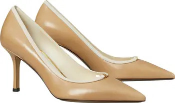 Double T Buckle Pointed Toe Pump (Women) | Nordstrom