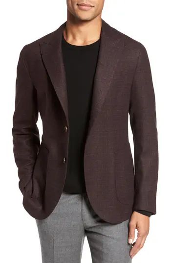 Men's Eleventy Trim Fit Wool & Cashmere Blazer | Nordstrom