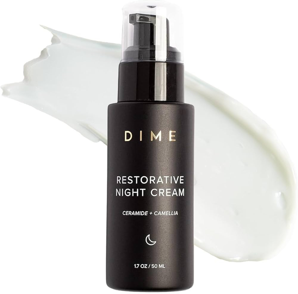 DIME Beauty Restorative Night Cream, Facial Moisturizer with Ceramides and Sea Buckthorn, 1.7 oz ... | Amazon (US)