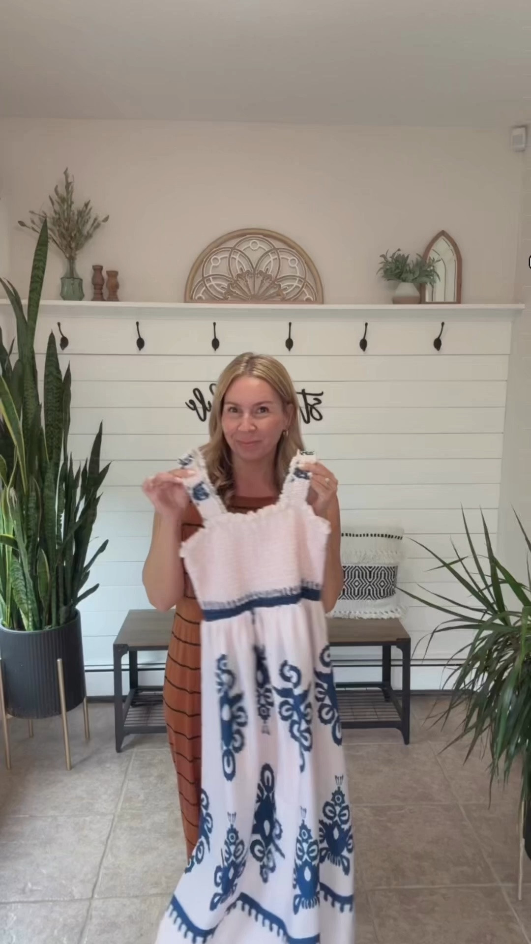 I’m wearing a medium in the summer dresses. I love this one because you can wear a regular bra with it. Vacation outfits beach

#LTKOver40 #LTKTravel #LTKSaleAlert