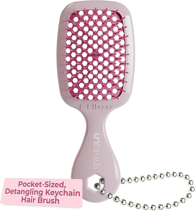 FHI Heat UNbrush Keychain Super Mini Hair Brush — Collectible Miniature Charm for Bags and Keys... | Amazon (US)