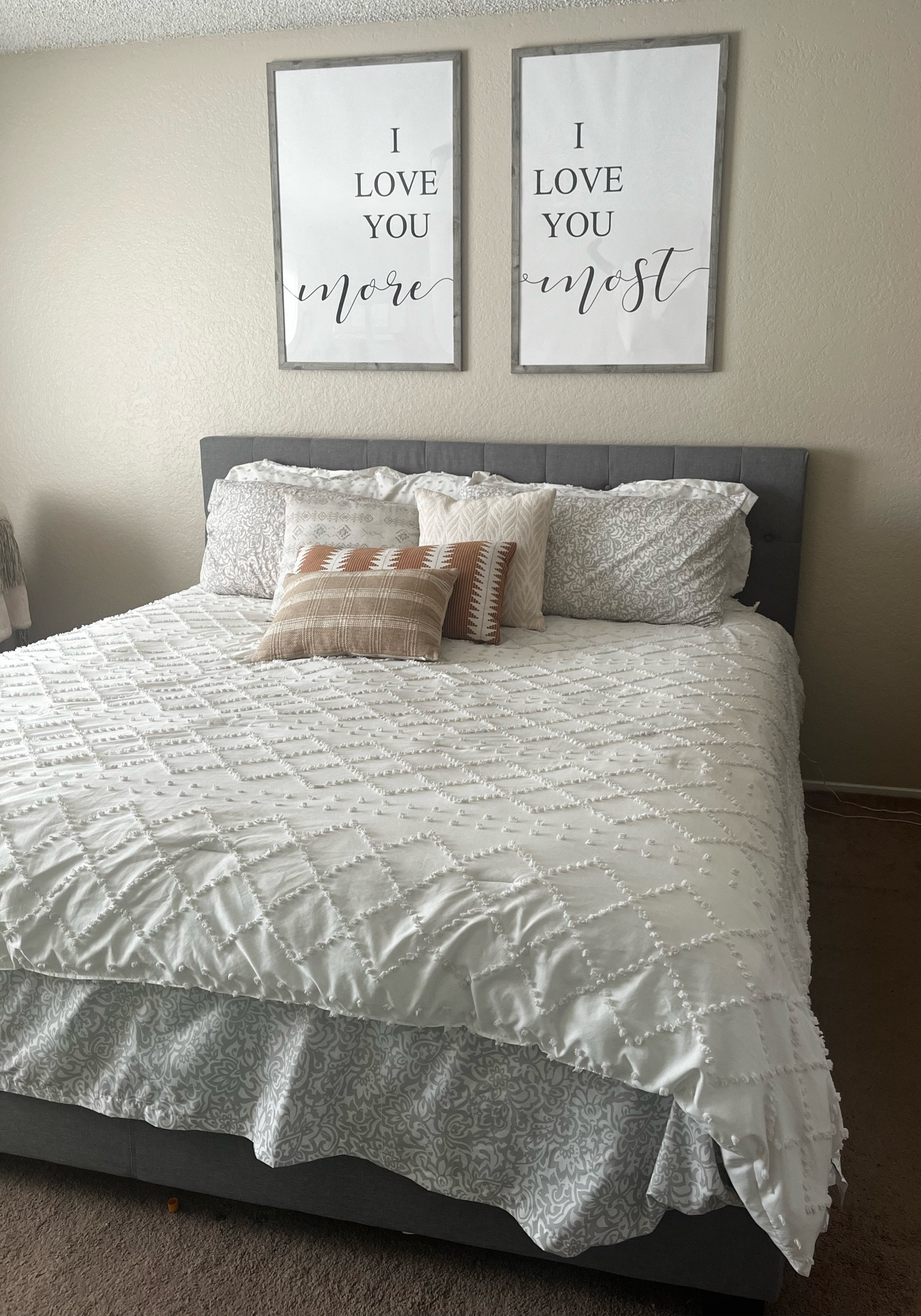Crisp and simple bed decor!

#LTKhome #LTKstyletip #LTKfindsunder100