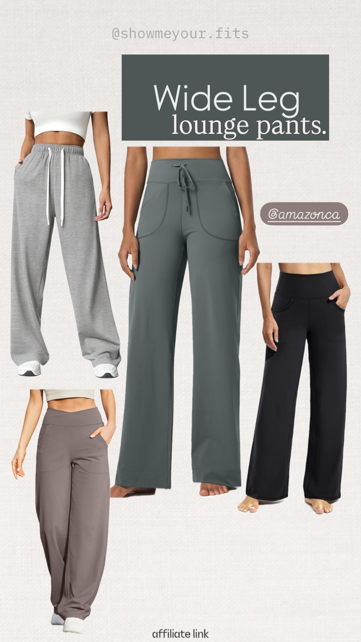 Wide lounge pants: your new off duty uniform 🤭

#LTKmodest #LTKstyletip #LTKsale