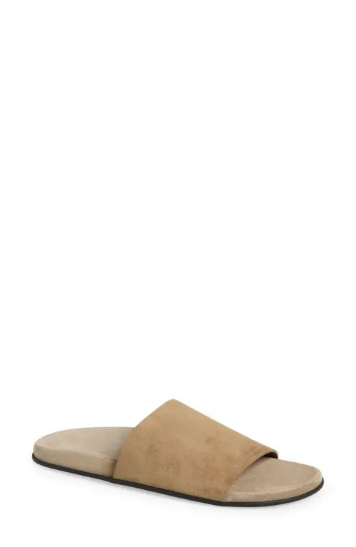 The Row Hugh Slide Sandal in Military at Nordstrom, Size 5Us | Nordstrom