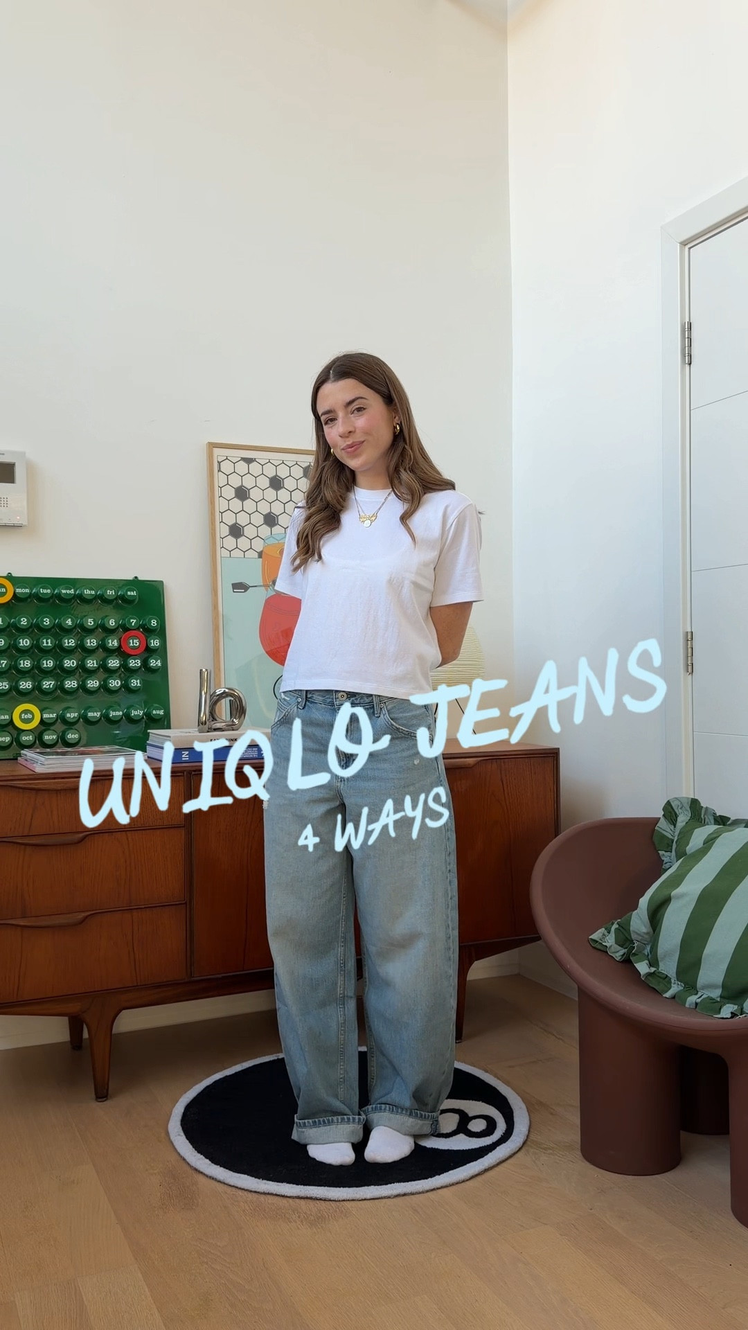 Uniqlo curve baggy jeans ways to wear 

- wearing a size w26 L31 inch 



#LTKuk #LTKspringtrends #LTKspring