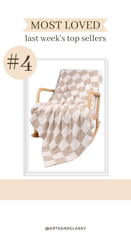 This plush, checkered throw blanket is one of this weeks most loved finds! I have this in my bedroom and love it. It’s on sale now and would make a great holiday gift for anyone!

Checkered throw | amazon home | plush blanket | gifts for home

#LTKsalealert #LTKfindsunder50 #LTKGiftGuide