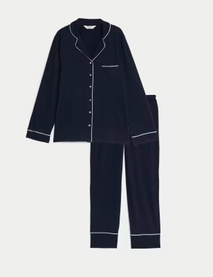 Cool Comfort™ Cotton Modal Pyjama Set | M&S Collection | M&S | Marks & Spencer (UK)
