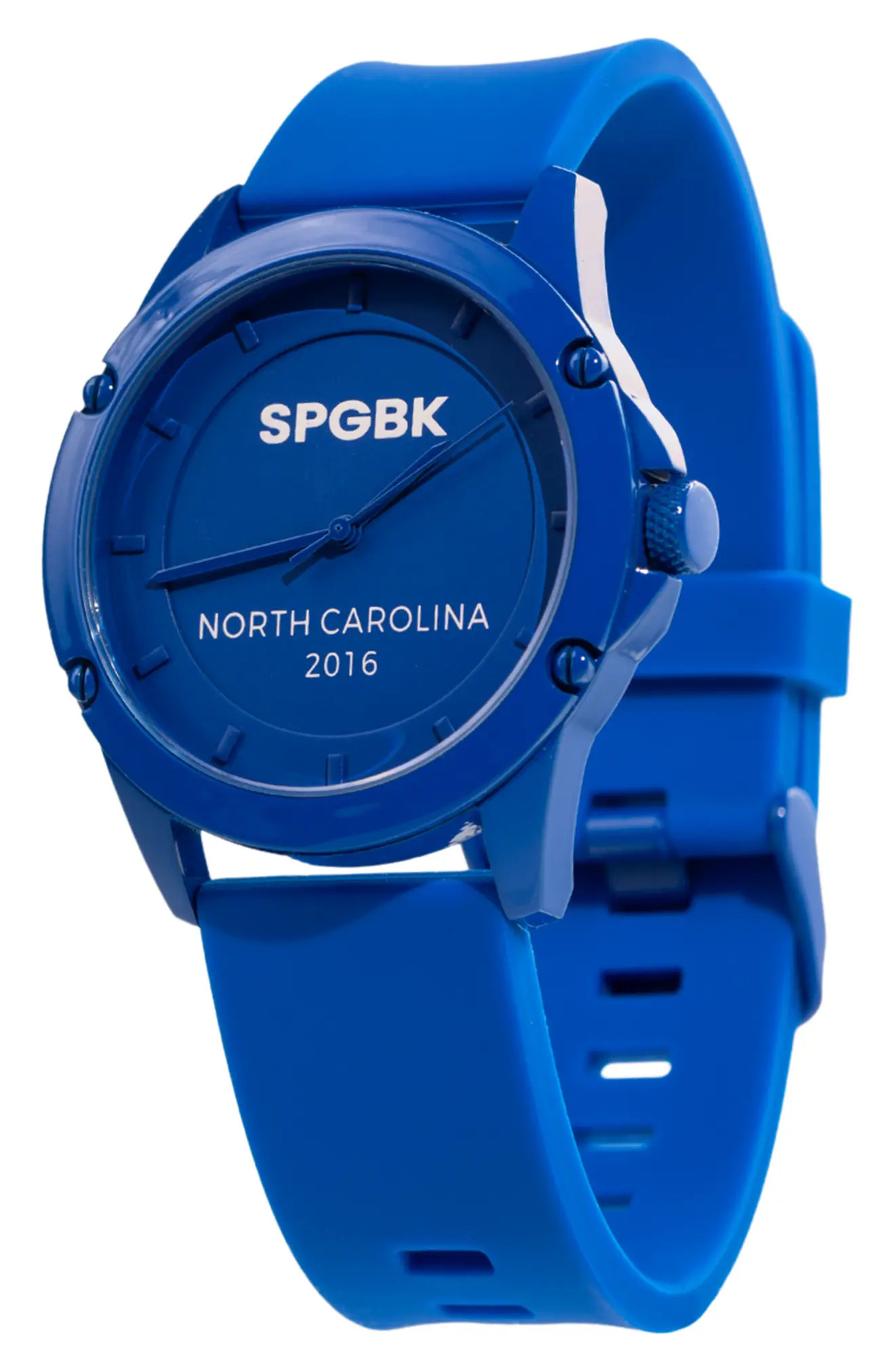SPGBK Watches Blueberry Silicone Strap Watch, 44mm | Nordstrom | Nordstrom