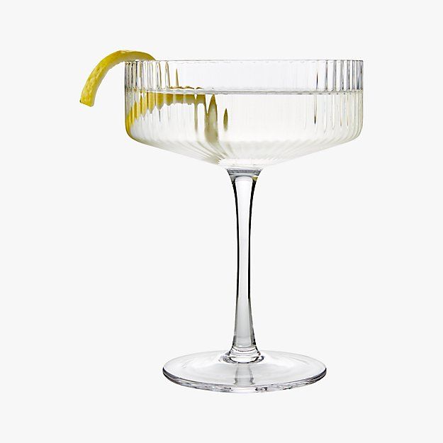 Eve Coupe Cocktail Glass + Reviews | CB2 | CB2