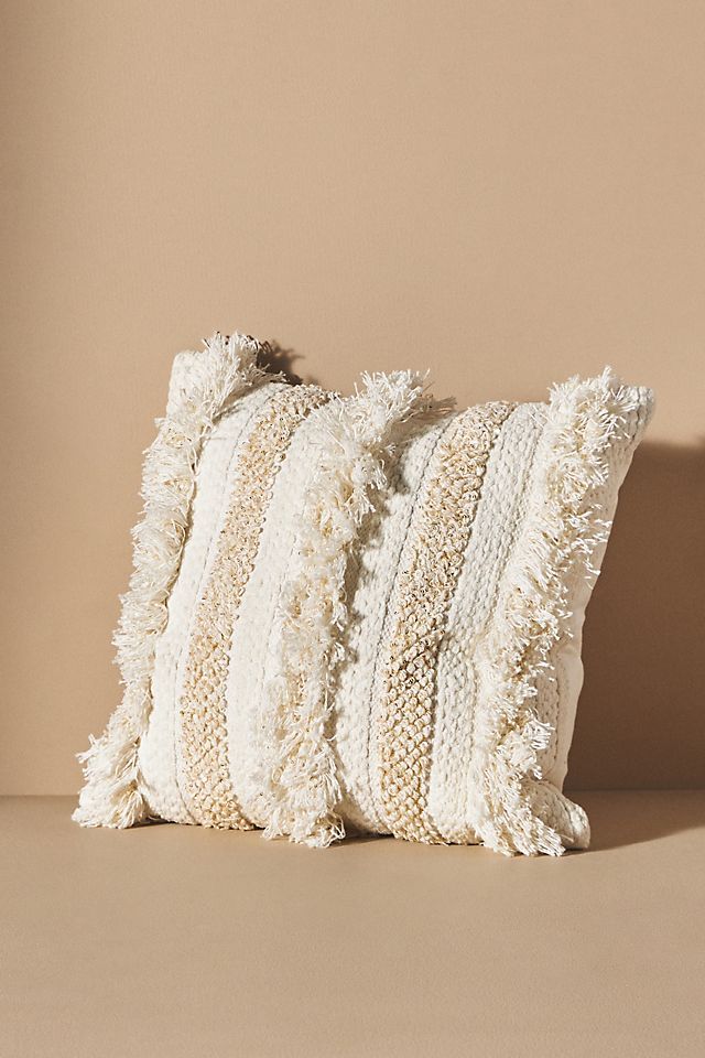 Textured Indira Pillow | Anthropologie (US)