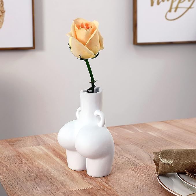 Female Body Vase - Women's Anatomical Form Planter for Flowers, Plants - Decorative Modern Indoor... | Amazon (US)