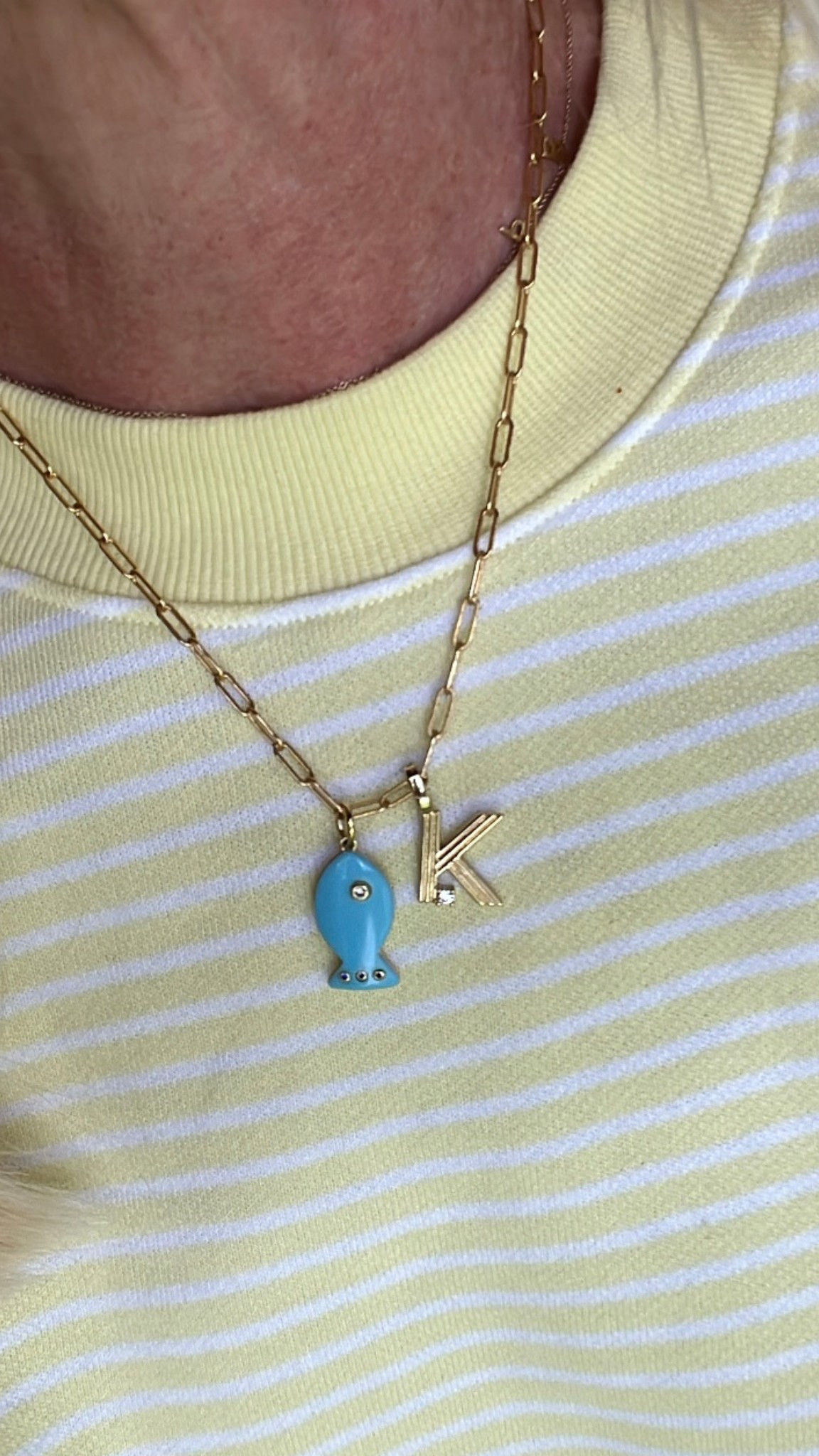 Initial necklace that looks so similar
to a $$$ one out there! 

#LTKSummerEdit #LTKFindsUnder50