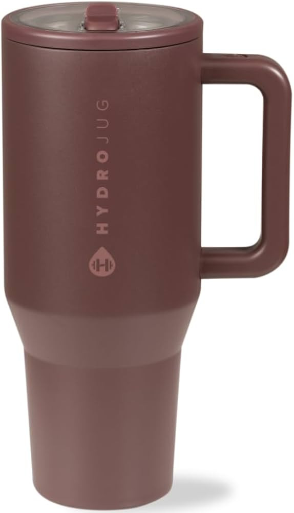 HydroJug Traveler - 32 oz Water Bottle with Handle & Flip Straw - Fits in Cup Holder, Leak Resist... | Amazon (US)
