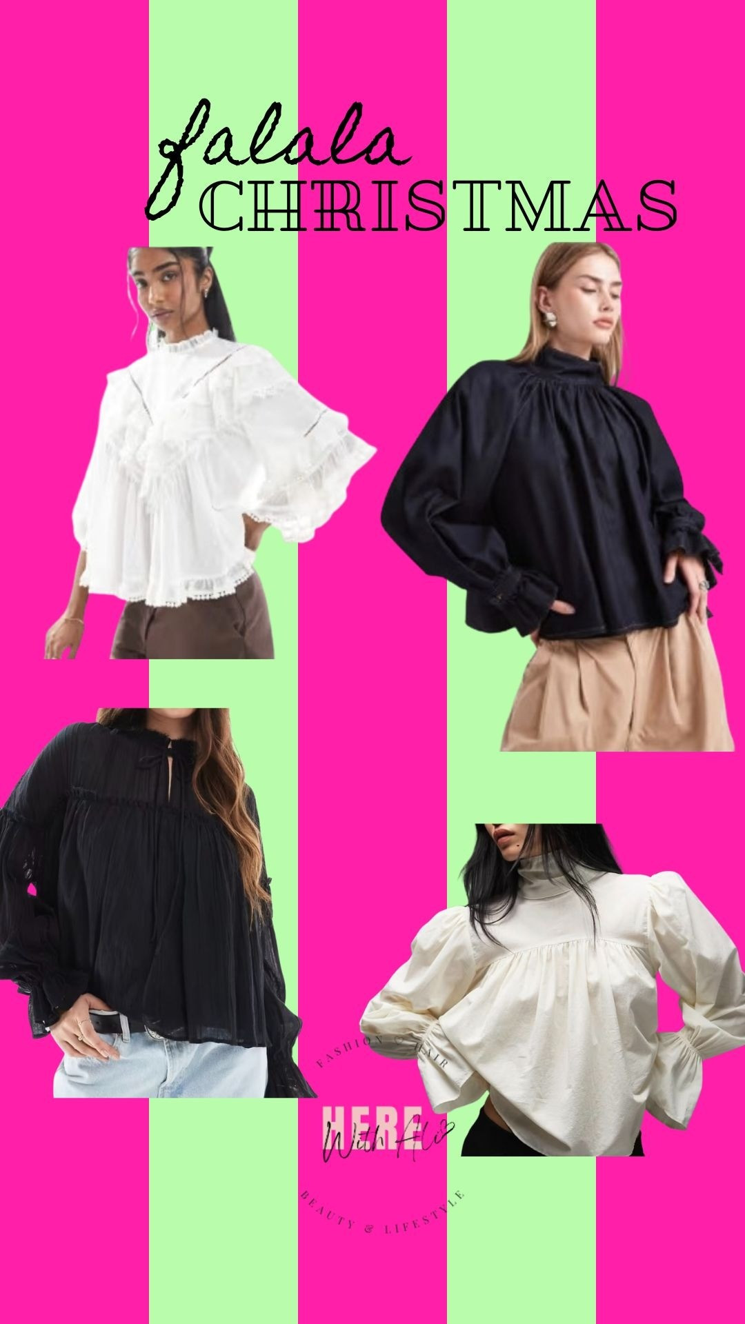 Perfect holiday blouses. I wear a size 8 for an oversized slouch style. I can fit into a 4 & 6. #LTKStyleTip#holidayoutfits

#LTKHoliday #LTKootd #LTKPetite