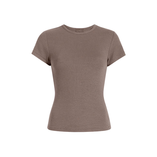 Slinky Rib Tee | nuuds