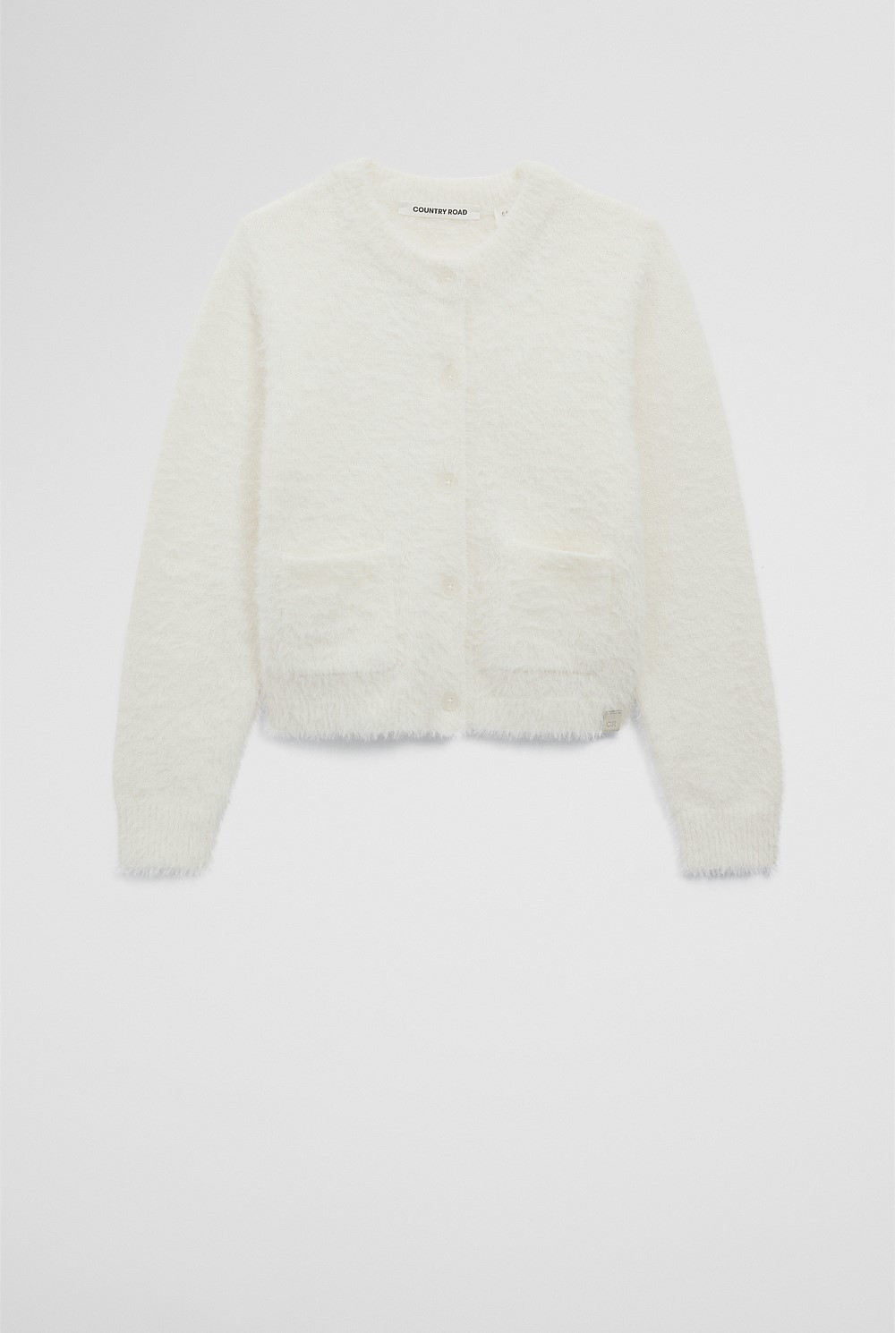 Fluffy Knit Cardigan | Country Road