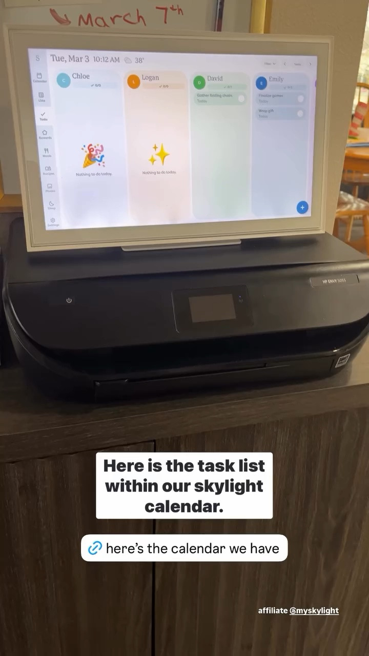 I’m hosting a baby shower at our house this weekend and just added every single cleaning and setup task to my skylight calendar so the whole family can jump in and check things off. Just having a central place to put things like this so everyone can see what needs to be done is super helpful for reducing my mental load. 



#LTKHome #LTKmomlife #LTKKids