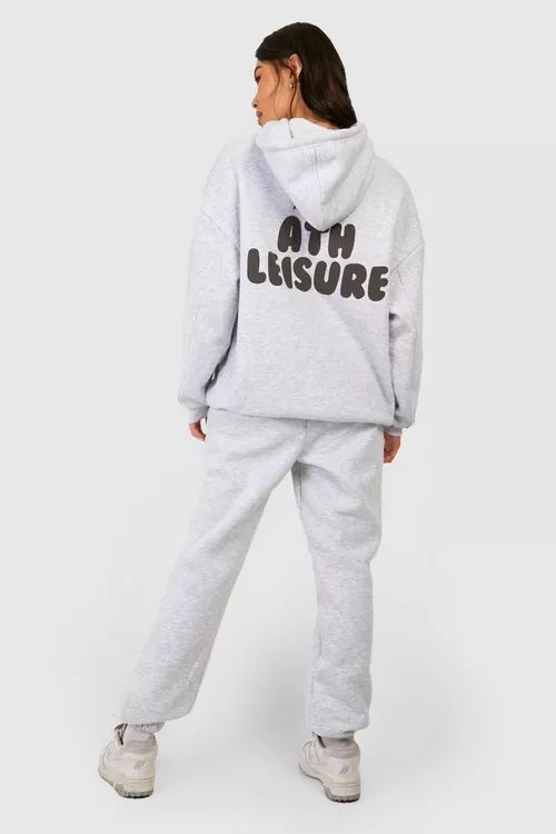 Puff Print Hooded Tracksuit | Boohoo.com (UK & IE)