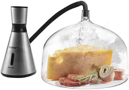 Smoking Gun with XL 7-1/4" Dome- Hot Cold Portable Smoker Infuser Kit for Indoor Outdoor Use- Smo... | Amazon (US)