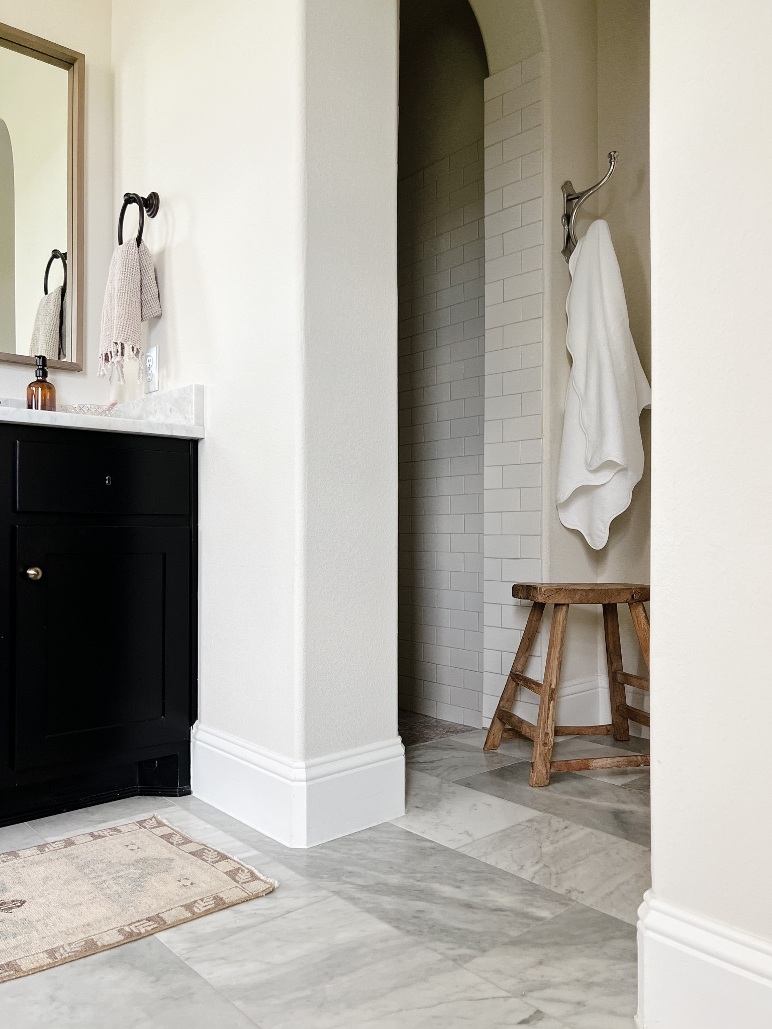 Our open shower nook in the master bathroom 



#LTKhome #LTKFind