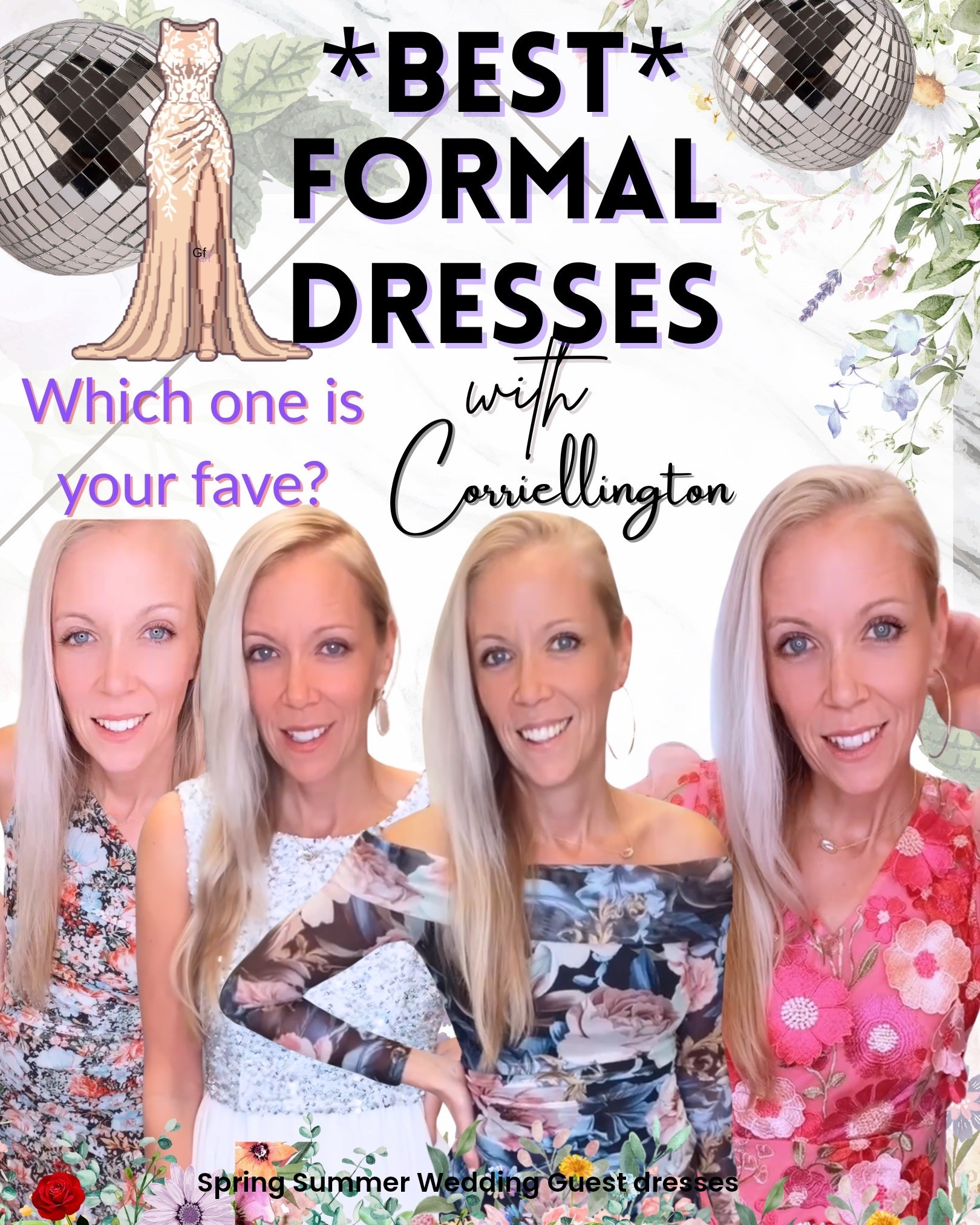Best summer wedding guest dresses!  Which floral dress is your fave??

#LTKOver40 #LTKWedding #LTKSeasonal