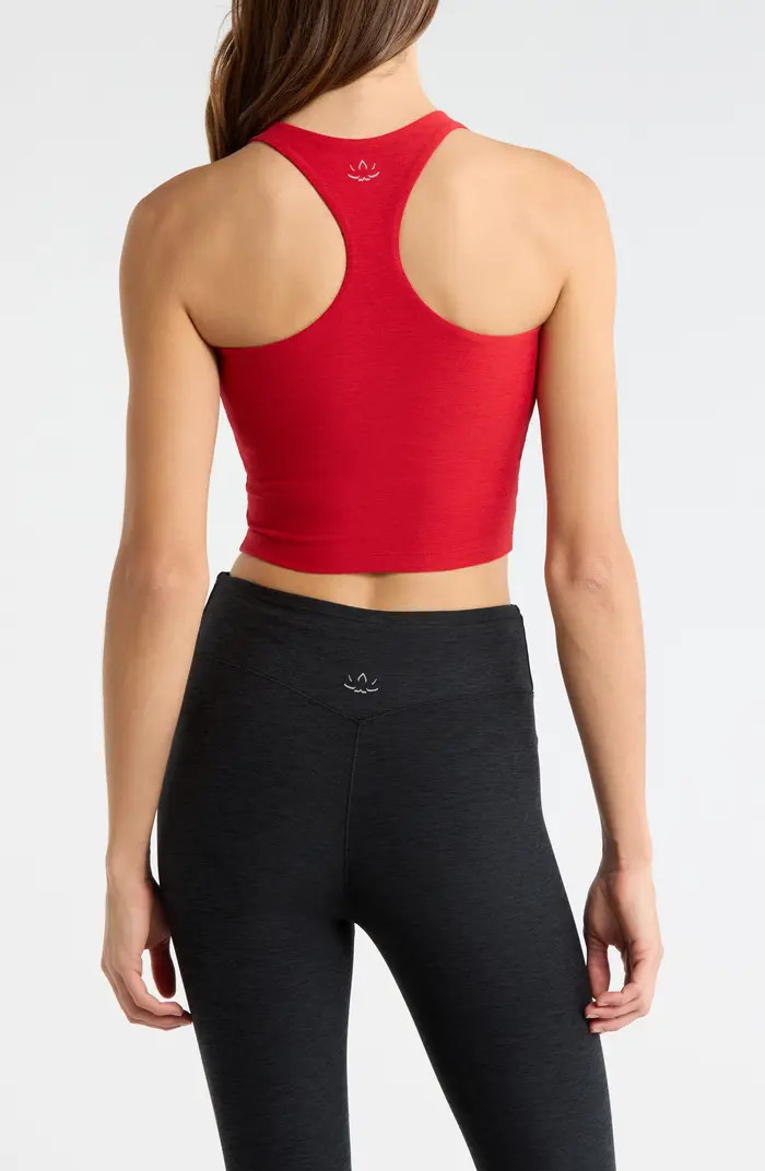 Spacedye Racerback Crop Top | Nordstrom