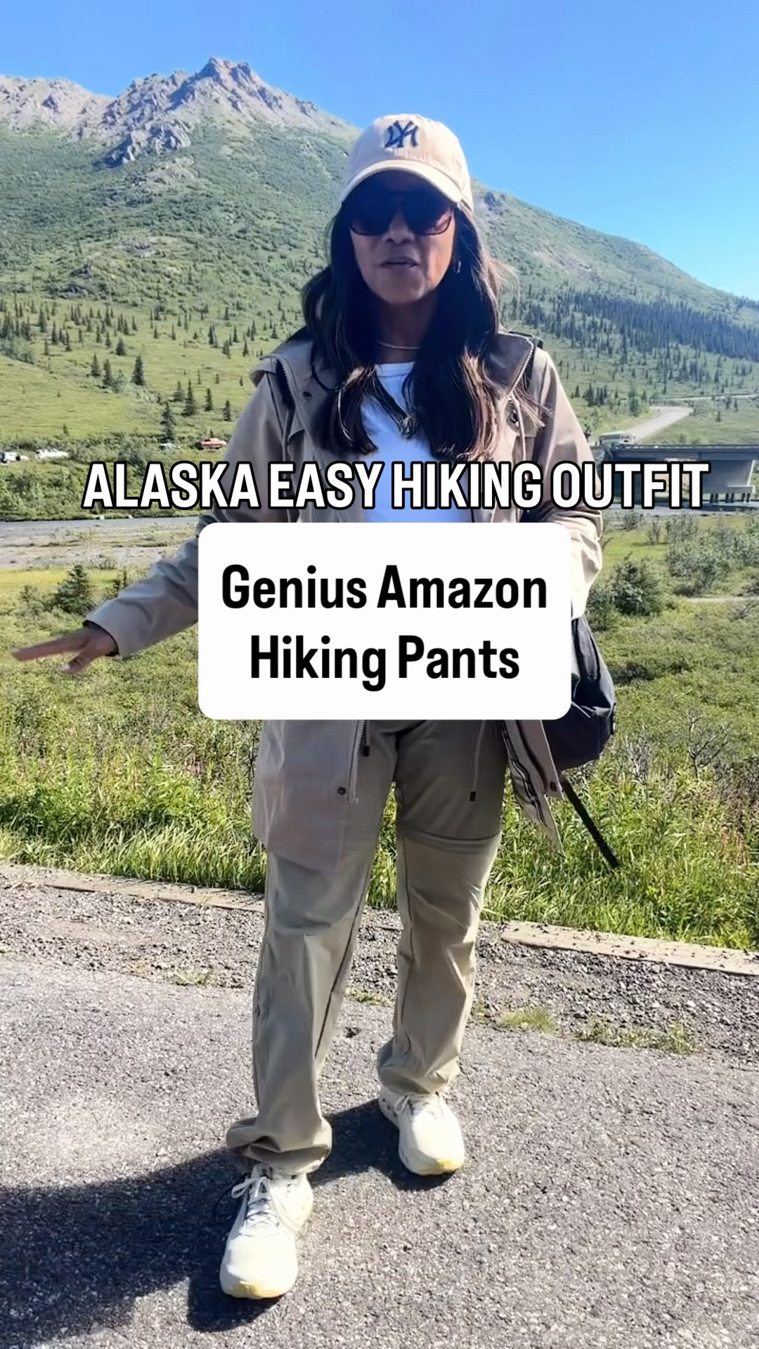 I’m 5’2” 118#ish for reference 
White tee in small tts
Waterproof rain jacket in small tts.
Hiking pants -converts  to shorts in small tts.
Waterproof hiking sneakers fit tts
Linked everything I wore to an easy hike here in Alaska-great for your next Alaska cruise excursion. 
Hiking outfit, Amazon finds, over 50 style, midlife fashion, petite fashion,midlife women, affordable fashion, fashion over40, cruise excursion outfit.

#LTKPetite #LTKOver40 #LTKTravel