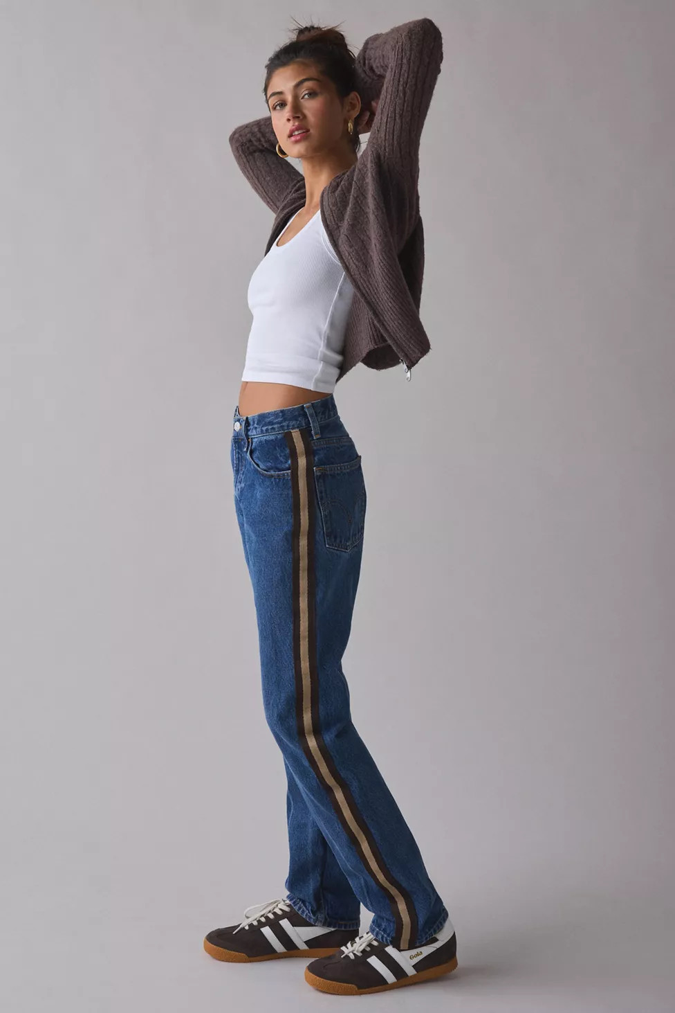 ReMADE By UO Side Stripe Levi’s® Jean | Urban Outfitters (US and RoW)