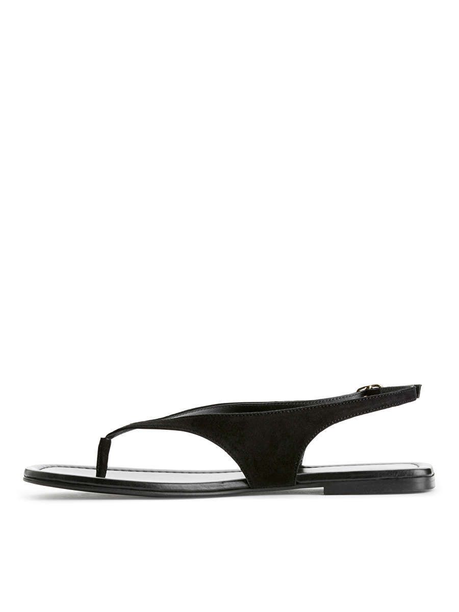 Suede Thong Sandals | ARKET (US&UK)