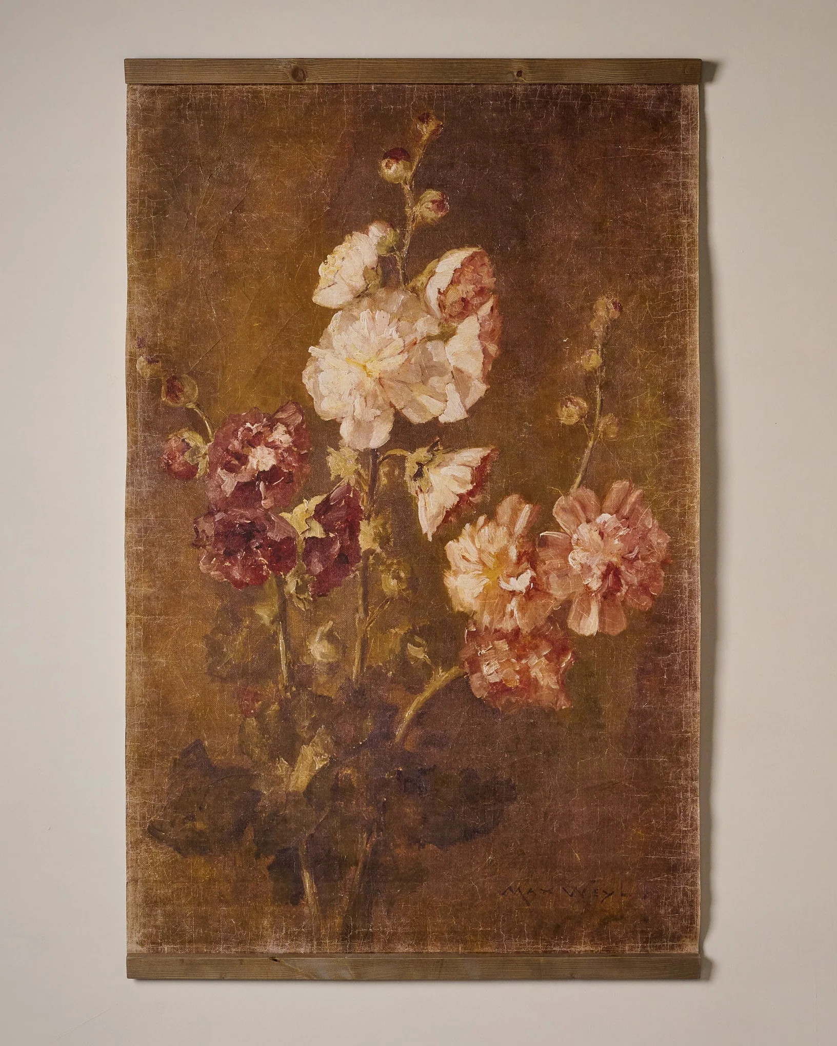 Floral Trio Vintage Tapestry | Magnolia