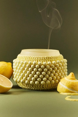 The Beaded Gather Candle by Anthropologie: Fruity Sun-Kissed Lemon | Anthropologie (US)