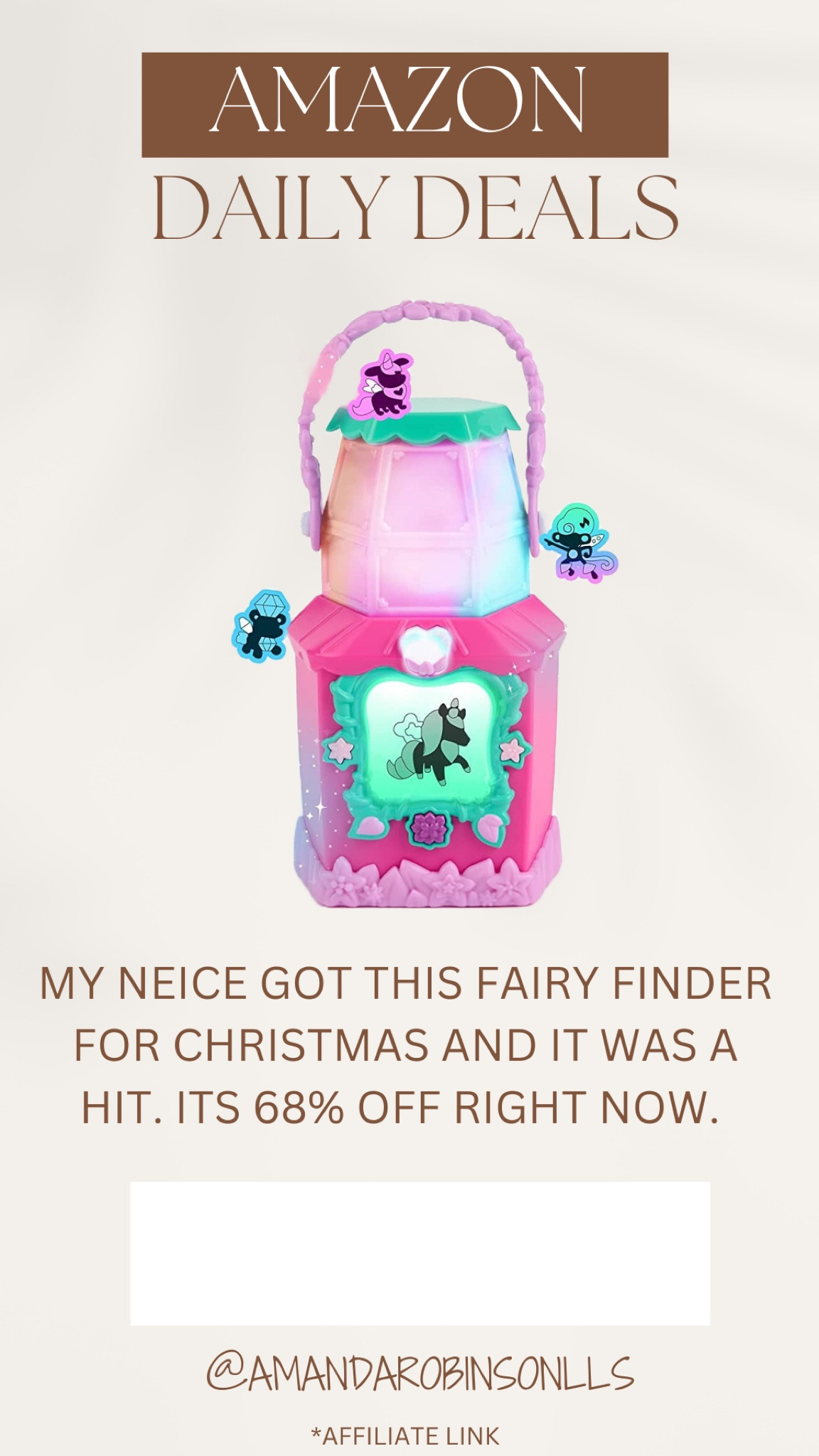 Amazon Daily Deals
Fairy Finder Toy 

#LTKsalealert #LTKkids #LTKfindsunder50