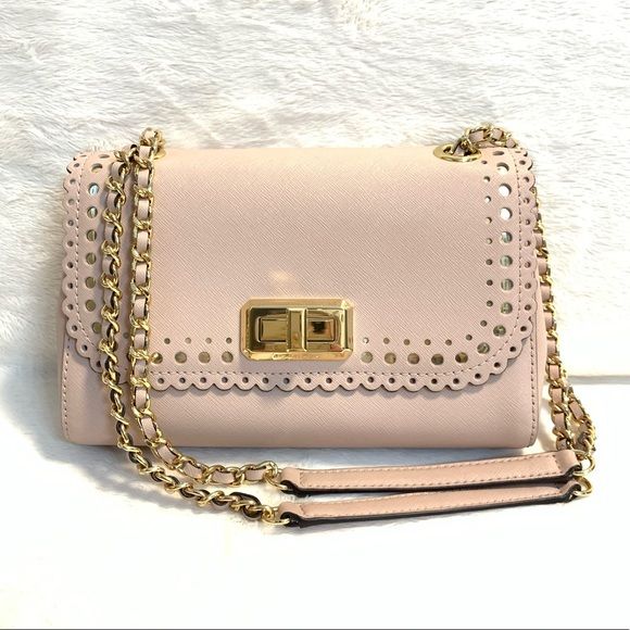 Michael Kors Pink Leather Handbag | Poshmark