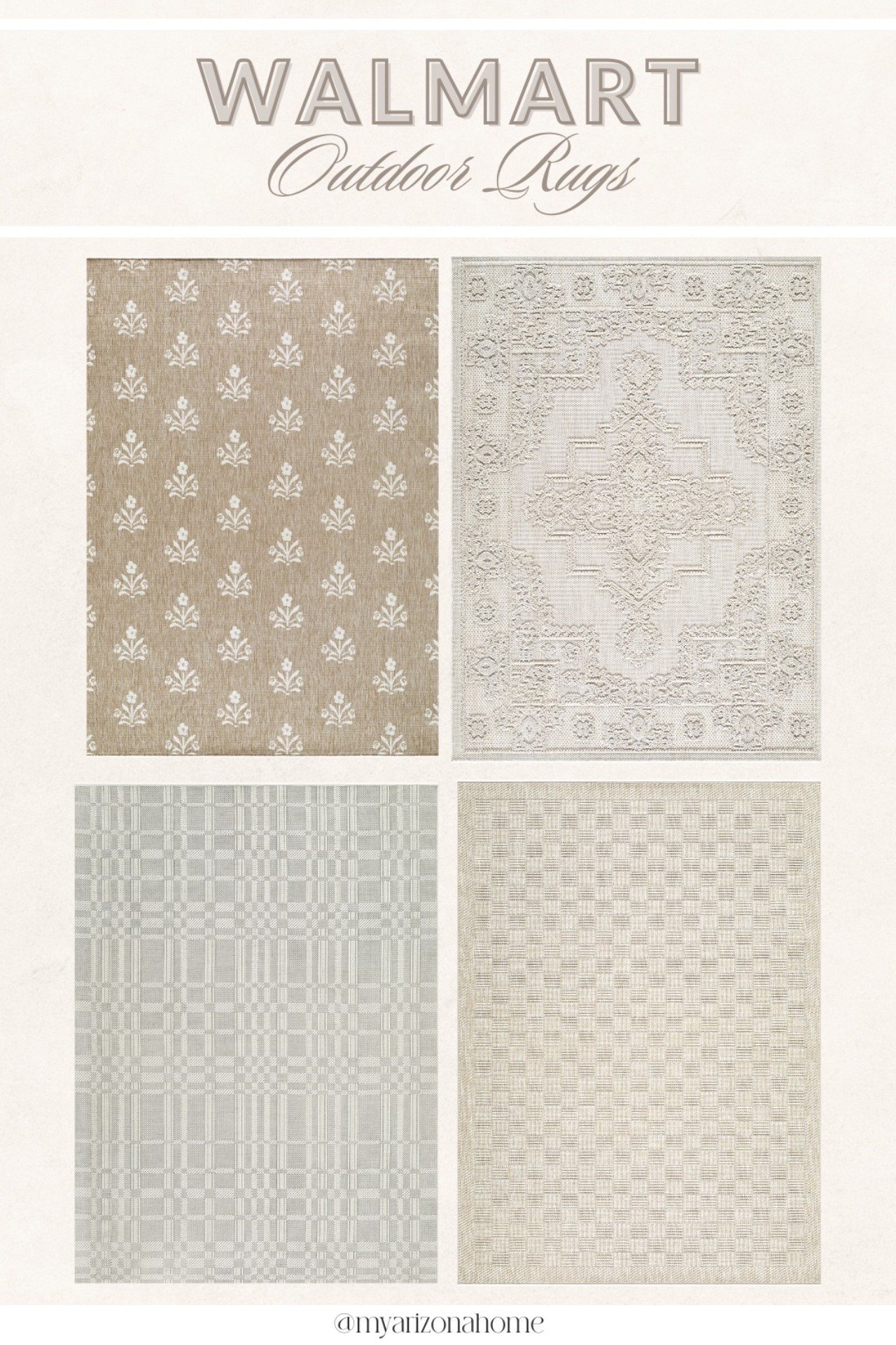 Walmart Outdoor Rugs - #walmart #walmarthome 

#LTKHome #LTKSaleAlert #LTKSeasonal