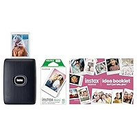 FUJIFILM Instax Mini Link 2 Smartphone Printer Bundle 2025 - Space Blue | Amazon (US)
