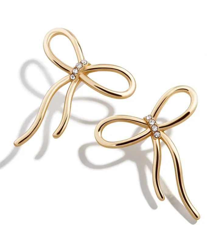 BaubleBar Delicate Bow Drop Earrings | Nordstrom | Nordstrom