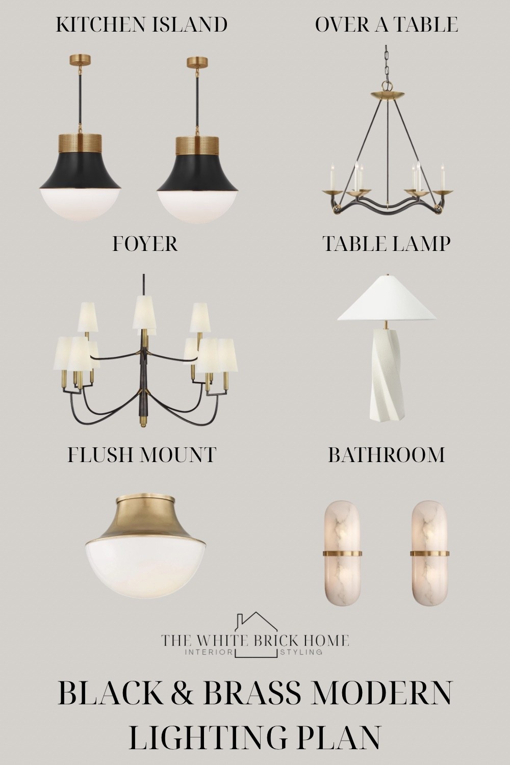 A beautiful, cohesive lighting plan that uses mixed metals and natural textures to make your home feel warm and modern. 
🖤🖤
Home, home decor, lamp, table lamp, kitchen lighting, kitchen, kitchen island light, chandelier, foyer chandelier, wall sconce, bathroom sconce, bathroom lighting, flush mount, ceiling light, ceiling light fixtures, home design, modern home, modern light fixtures, bathroom lighting, bedroom lighting, bathroom lighting, kitchen lighting, lumens, visual comfort, McGee and co 


#LTKSeasonal #LTKSaleAlert #LTKHome