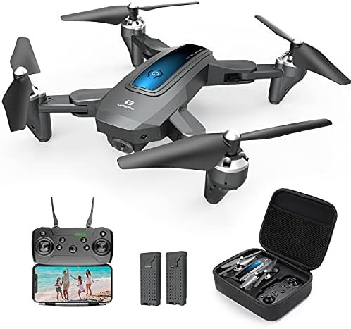 DEERC Drone with Camera 1080P HD FPV Live Video 2 Batteries and Carrying Case, RC Quadcopter Heli... | Amazon (US)