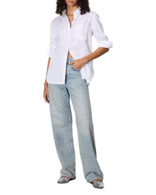 Shea High Rise Relax Straight Jeans in Desi Pearl | Bloomingdale's (US)