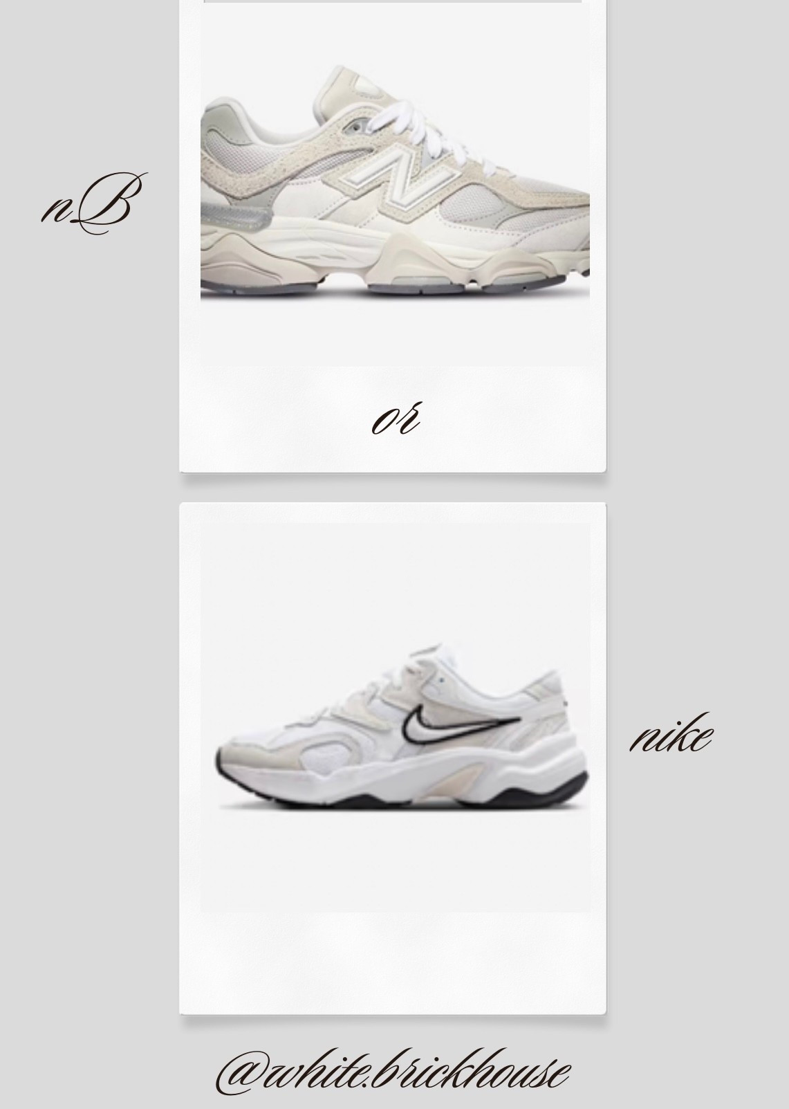 New balance or Nike 
New kicks 
Tennis shoes 


#LTKSpringSale #LTKSaleAlert #LTKActive