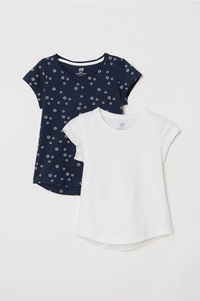 2-pack T-shirts | H&M (US + CA)