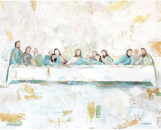 ArtDirect Last Supper 20x16 Large Unframed Art Print Poster Ready for Framing by Kissell, Mackenz... | Amazon (US)