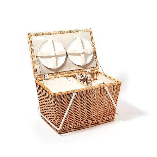 Seaside Picnic Cooler Basket | Cailini Coastal
