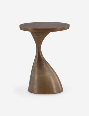 Reza Side Table, Antique Brass | Lulu and Georgia 